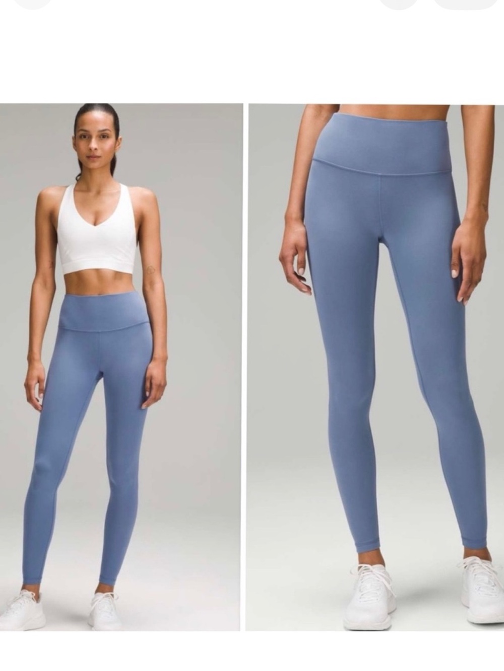 Lululemon wunder train leggings 28 inch in oasis blue